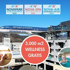 Novapark Flugzeughotel Hotel Graz